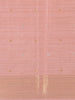 Peach Pink Floral Butta Woven Design Semi Tussar Saree