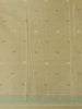Peach Pink Zigzag Design Tussar Silk Saree With Contrast Border - Diadem