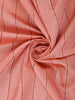Peach Striped Design Semi Tussar Silk Saree