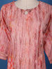 Peach Floral Design Printed Cotton Salwar Suit - Diadem