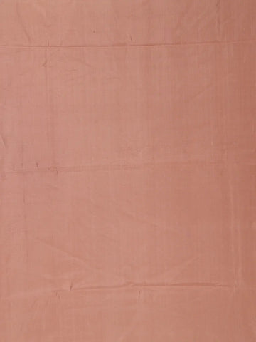 Peach Striped Design Soft Silk Saree - Diadem