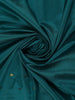 Peacock Green Butta Design Zari Weaving Soft Silk Saree - Diadem