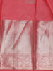 Pink Butta Woven Design Pure Kanchipuram Silk Saree