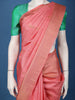 Pink Butta Woven Design Pure Kanchipuram Silk Saree