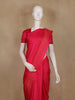 Pink Butta Woven Soft Silk Saree with Matching Zari Border