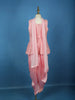 Pink Floral Embroidered Satin Kids Patiala Salwar Suit - Diadem