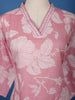 Pink Floral Printed Cotton Salwar Suit - Diadem