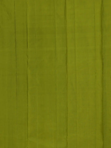 Pink Geometric Woven Pure Kanchipuram Silk Saree With Contrast Green Blouse - Diadem