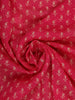 Pink Paisley Design Cotton Saree With Zari Border - Diadem