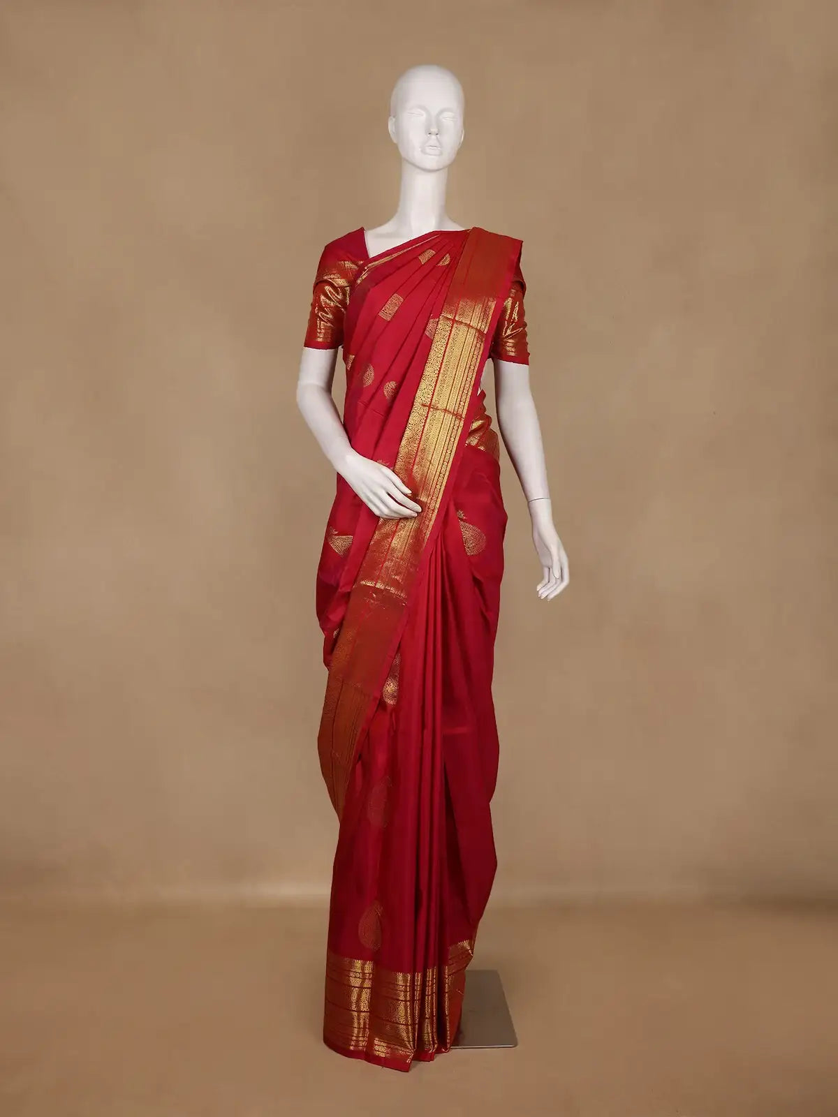 Pink Paisley Woven Pure Kanchipuram Silk Saree With Zari Border - Diadem