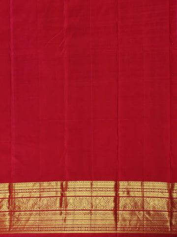 Pink Paisley Woven Pure Kanchipuram Silk Saree With Zari Border - Diadem