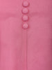 Pink Panel Designed Anarkali Georgette Gown - Diadem