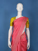 Pink Butta Woven Design Pure Kanchipuram Silk Saree