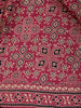 Pink Ajrak Print Mul Mul Cotton Saree - Diadem