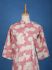 Pink Floral Designed Cotton Kurti - Diadem