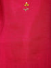 Pink Floral Designed Raw Silk Salwar Suit - Diadem