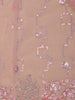 Pink Floral Sequin Embroidered Organza Designer Saree - Diadem