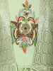 Pista Green Sequins Embroidery Net Gown - Diadem