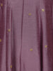 Purple Floral Embroidered Raw Silk Salwar Suit - Diadem