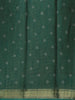 Purple Pochampally Ikat Design Cotton Saree with Zari Border