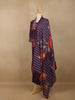 Purple Floral Design Printed Cotton Salwar Suit (Copy) (Copy) - Diadem