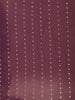 Purple Floral Printed Cotton Saree - Diadem