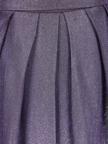 Ombre Effect Shimmer Glitter Party Wear Gown - Diadem