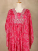 Rani Pink Printed Georgette Palazzo Salwar Suit - Diadem