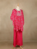 Rani Pink Printed Georgette Palazzo Salwar Suit - Diadem