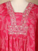 Rani Pink Printed Georgette Palazzo Salwar Suit - Diadem