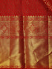 Red Butta Woven Pure Kanchipuram Silk Saree