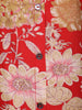 Red Floral Printed Cotton Kurti