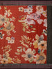 Red Floral Printed Kota Cotton Saree - Diadem