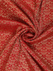 Red Floral Woven Banarasi Silk Saree - Diadem