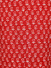 Red Floral Designed Cotton Salwar Suit - Diadem