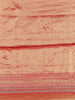 Red Floral Woven Banarasi Silk Saree - Diadem