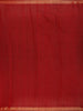 Red and Golden Beige Geometric Pattern Woven Tussar Silk Saree - Diadem