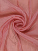 Rose Pink Floral Designed Organza Designer Saree - Diadem
