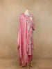 Rose Pink Floral Printed Salwar Suit - Diadem