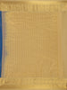 Royal Blue Small Butta Woven Design Art Silk Saree with Contrast Golden Zari Border
