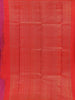 Royal Blue Striped Woven Pure Kanchipuram Silk Saree - Diadem