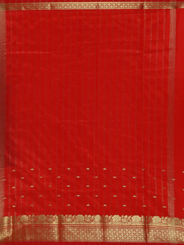 Royal Purple Floral And Butta Design Zari Weaving Soft Silk Saree - Diadem