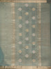 Sage Green Butta weave Organza Saree - Diadem