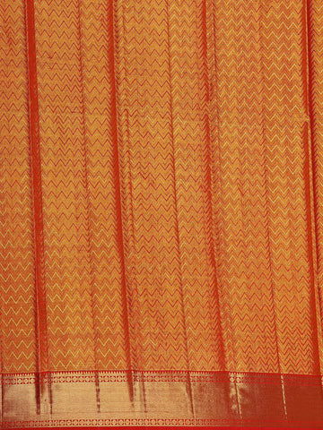 Sea Green Floral Woven Motifs Pure Kanchipuram Tissue Silk Saree - Diadem