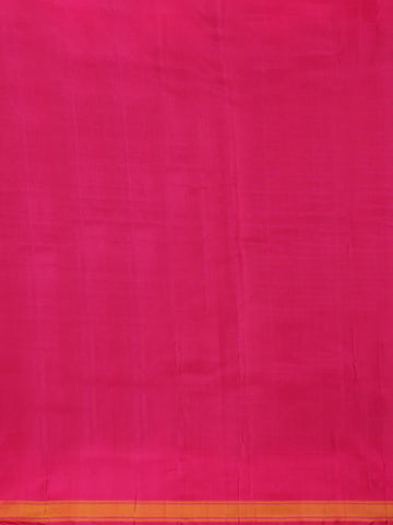 Sky Blue Checked Woven Pure Kanchipuram Silk Saree - Diadem