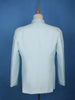 Sky Blue Floral Designed Jodhpuri Men's Suit - Diadem