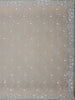 Sky Blue Floral Sequin Embroidered Organza Designer Saree - Diadem
