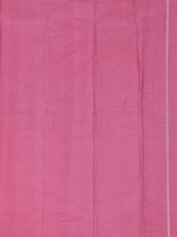 Sky Blue Floral Woven Pure Kanchipuram Silk Saree - Diadem