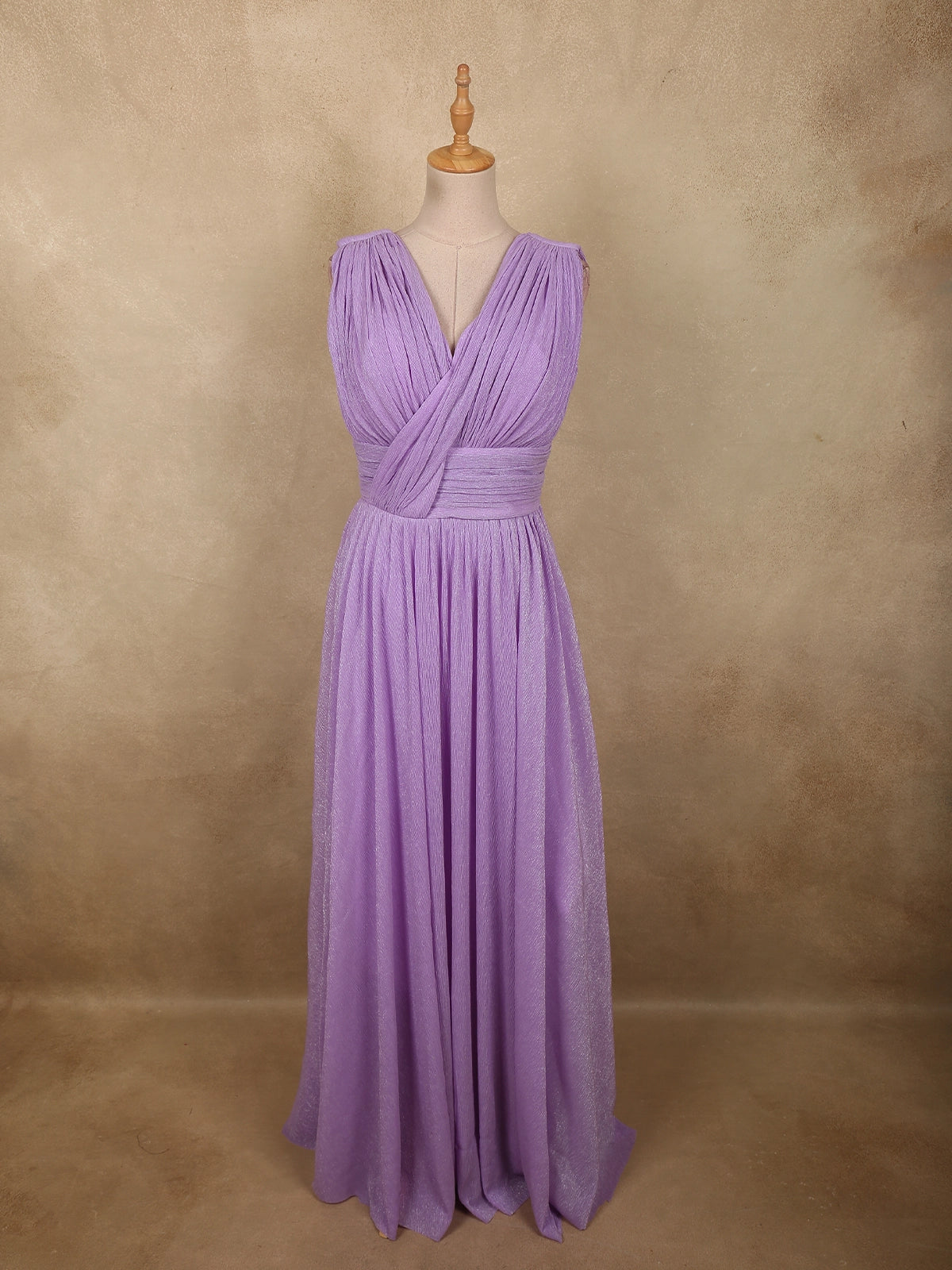strapless open back dress Aneesha Strapless Pleated Midi Dress main image 0