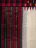 White Pure Kanchipuram Silk Saree with Plain Design on the Body with Peacock Border - Diadem